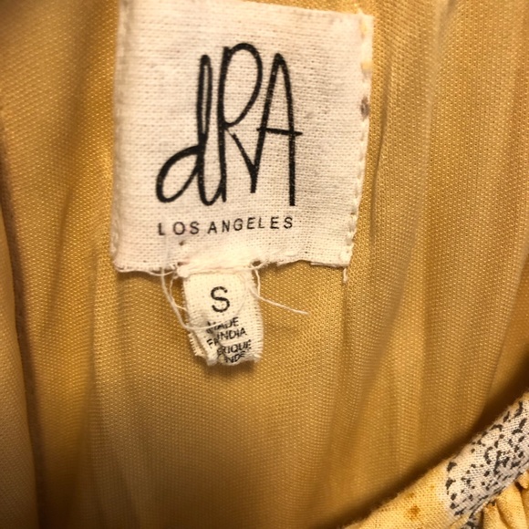 NWT dRA Cotton Tiered Halter Maxi Dress S - Picture 5 of 11